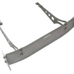 Realistic 1/10 Size Aluminum Rear Wing 175mm Width for Touring & Drift Car