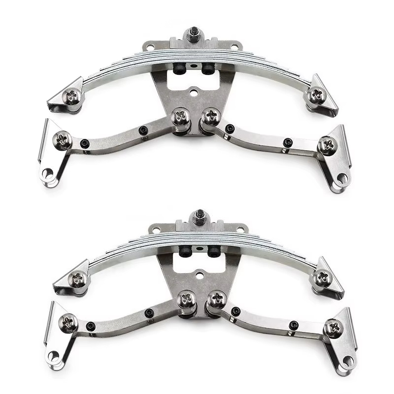 C34026GUN Realistic 8-Plate Leaf Spring Set for 1/14 Scale Tractor Trailer Truck - Image 1