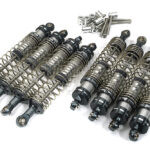 Billet Machined Performance Shock Set (8) for Tamiya Super Clod Buster