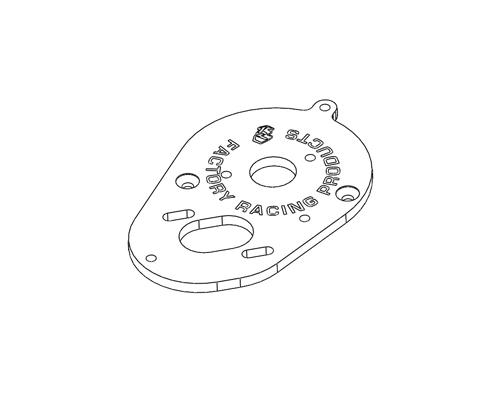 CAC-125PK Motor Plate for 3racing Cactus - Image 1