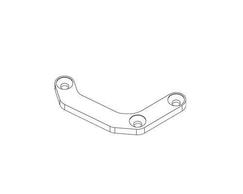 CAC-128 Motor mount Stiffener for 3racing Cactus - Image 1