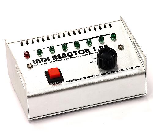 E2005.1.25 INDI Reactor 1.25A Discharger w/ Adj. Cutoff for Ni-Cd & Ni-MH - Image 1