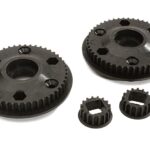 Muchmore Racing Motor Gear 16T & Belt Gear 48T for Off-Road CTX Starter Box Pro