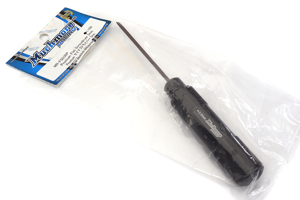 MMR-MR-FSD30P Muchmore Racing Premium Flat Screwdriver 3mm - Image 1