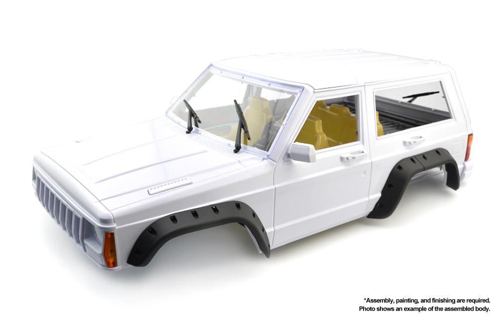 OBM024 Hard Plastic Scale XJ Sport Coupe Body Kit for 1/10 Off-Road Crawler WB=275mm - Image 1