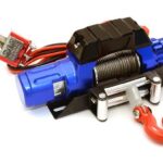 CNC Machined Realistic Power Winch for Scale Rock Crawler 1/10 Size