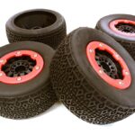 Composite Short Course 2.2/3.0 Size Beadlock Wheel & Tire (4) (O.D.=108mm)