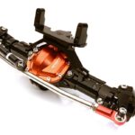 Complete 4-Link Front Axle w/ Internals for Axial SCX-10 & Custom 1.9 Crawlers