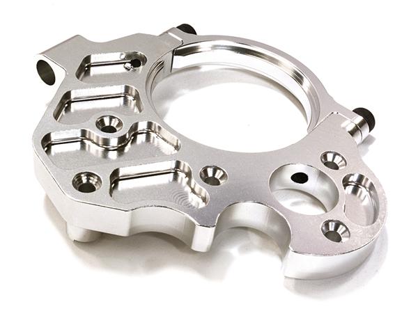 OBM25503SILVER CNC Machined Alloy HD Motor Mount for Axial Yeti XL - Image 1