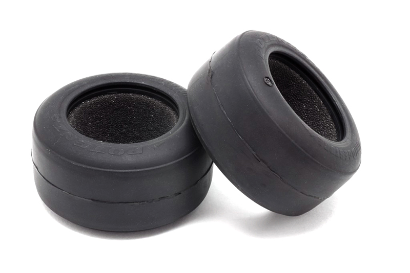 RIDE-24006 F-1 Rubber Tire 63mm Front Type H2 (Slick Tire) - Image 1