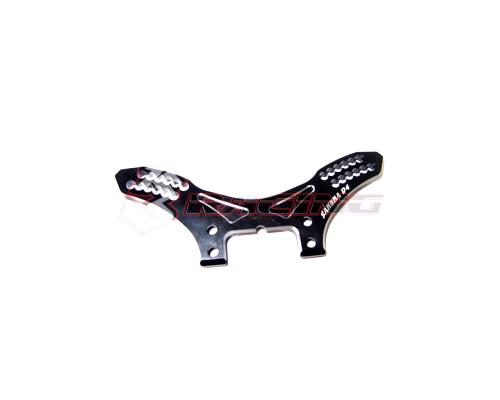 SAK-D4812V2BK Aluminum Front Shock Tower Version 2 (Black) for D4 - Image 1