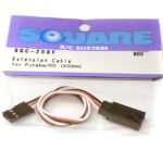 Square R/C Extension Cable (Small Servos) for Futaba/KO (200mm)
