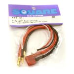 Square R/C T-Type 2P Connectors for LiPo Batteries (JST-XH type)
