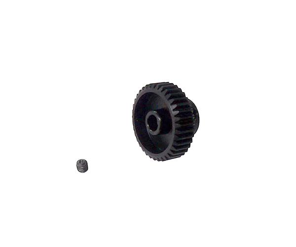 SQ-SGE-637 Square R/C Hard Steel Pinion Gear (64-pitch) 37T - Image 1