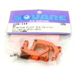 Square R/C Aluminum Front Hub Carrier (for Tamiya GF-01) Red