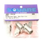 Square R/C Aluminum Rear Hub Carrier (for Tamiya MF-01X) Silver