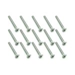 Square R/C M3 x 22mm Stainless Steel Flat Head Hex Screws (15 pcs.)