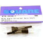 Square R/C Wide-Angle Universal Axle Shaft, 4mm Width for Tamiya TT-01