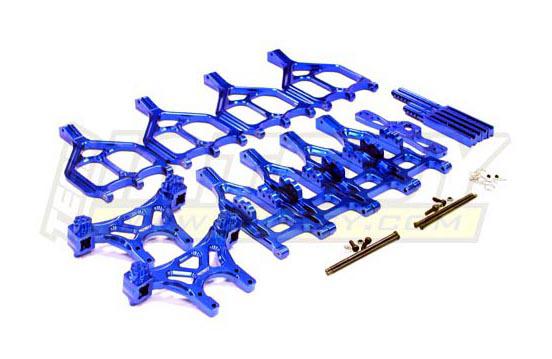 T3039BLUE Suspension Kit Monster-Evo 5 for E/T-Maxx 3903 3905 3906 3908 4907 4908 4909 - Image 1