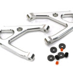 Billet Machined Alloy Rear Upper Arms for Traxxas 1/16 Slash VXL & Rally