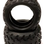 Type A replacement Tire Set (2) for T3528 Wheels on Traxxas 1/16 E-Revo & Slash