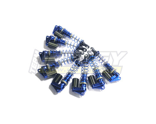 T3629BLUE SuperDuty MSR5 Shock Set(8) E/T-Maxx 3905 3906 3098 4907 4909 4910 (L=108) 3762A - Image 1