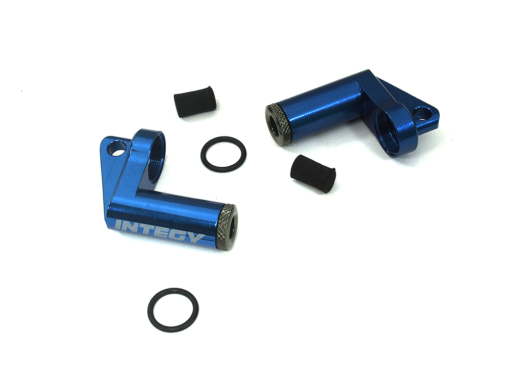 T3845PBBLUE Blue Billet Machined Piggyback Shocks Upgrade for MSR4 - Set of 2 3762A - Image 1
