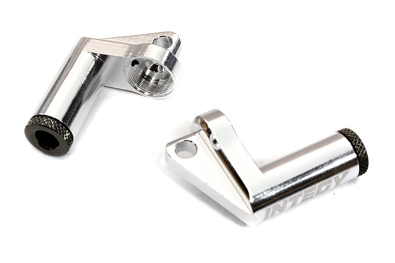 T3845PBSILVER Billet Machined Piggyback for MSR4 Shocks (2) 3762A - Image 1