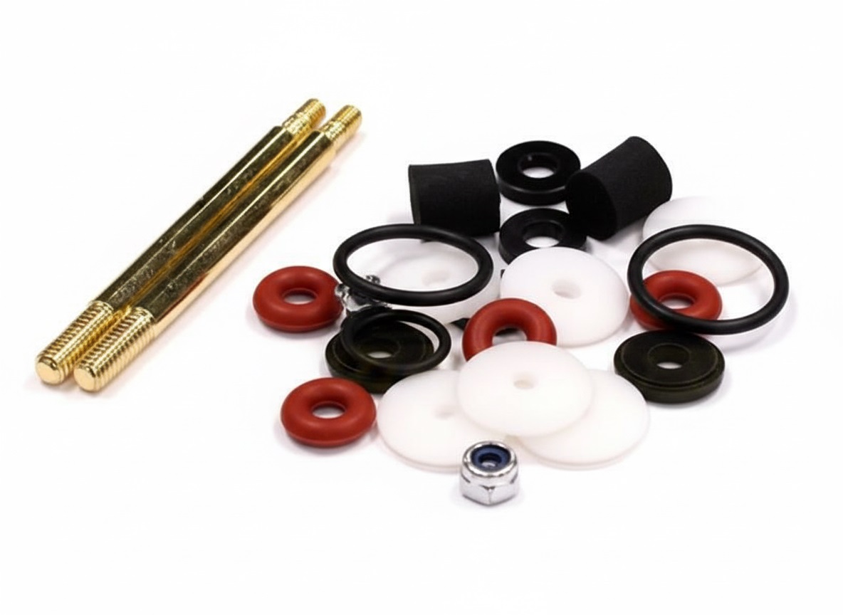 T4074 Shock Rebuild Kit (2) for XSR2 1/10 Revo, Summit Type T4050 - Image 1