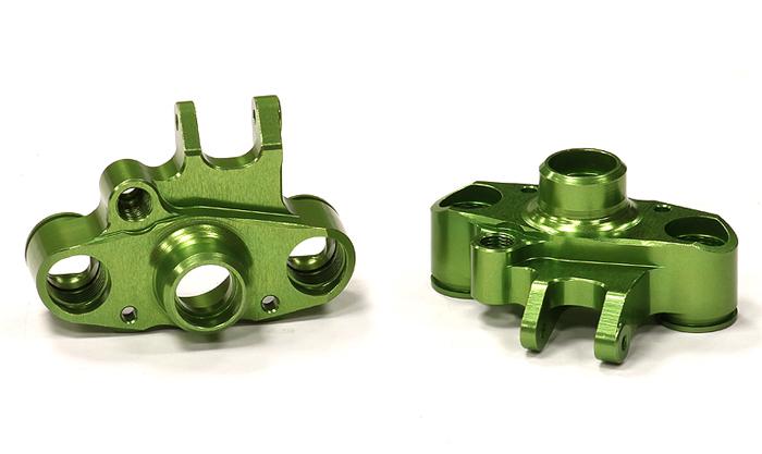 T4123GREEN Steering Blocks for E-Revo (-2017), E/T-Maxx & Summit w/ T4122 Conversion 5334 - Image 1