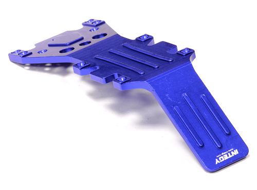 T4125BLUE Billet Machined Aluminum Front Skid Plate for T-Maxx & E-Maxx - Image 1