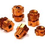 Machined Wheel 17mm Hex Adapter(4) +3mm Offset for 1/10 E-Revo(-2017) & Revo 3.3