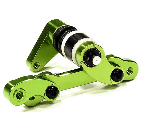 T5021GREEN Billet Machined Steering Bellcrank for HPI 1/12 Savage XS Flux - Image 1