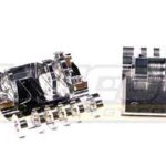 Billet Machined Skid Plate Set for HPI 1/10 Blitz Short Course Truck