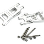 Billet Machined Rear Lower Arms for Traxxas 1/10 Nitro Rustler Stadium Truck