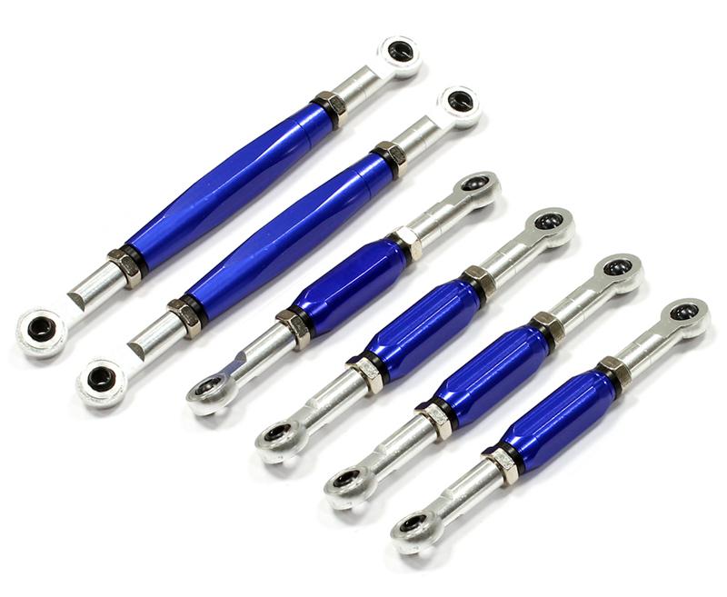 T6787BLUE V2 Turnbuckle Set for Nitro Stampede 2WD - Image 1