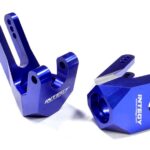 Blue Heavy-Duty Rear Hub Carriers for Savage XL, Flux & X 4.6 RTR