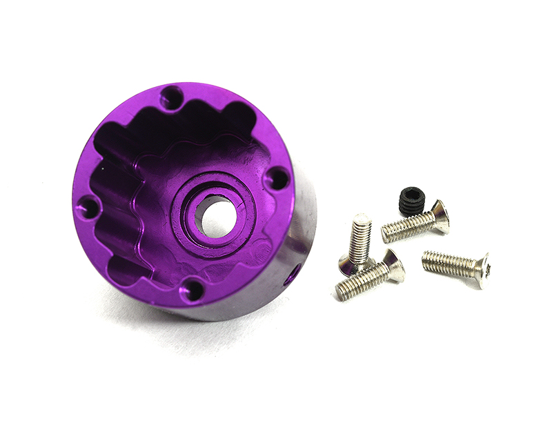 T7071P Billet Machined Alloy Diff Housing for HPI 1/8 Savage-X, 21 & 25 Monster Truck - Image 1