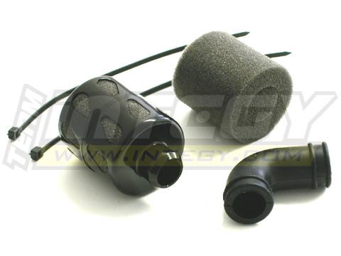 T7081BLACK High Flow Air Filter for HPI Savage-X, 21 & 25 - Image 1