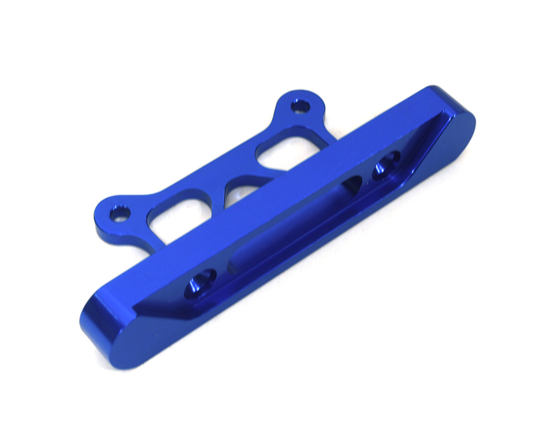 T7304BLUE Billet Machined Hinge Pin Mount (Small) for Losi 1/8 LST & LST2 Monster Truck - Image 1
