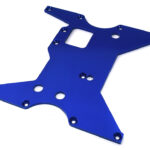 Billet Machined Alloy Center Bottom Plate for Losi 1/8 LST, LST2 & Aftershock