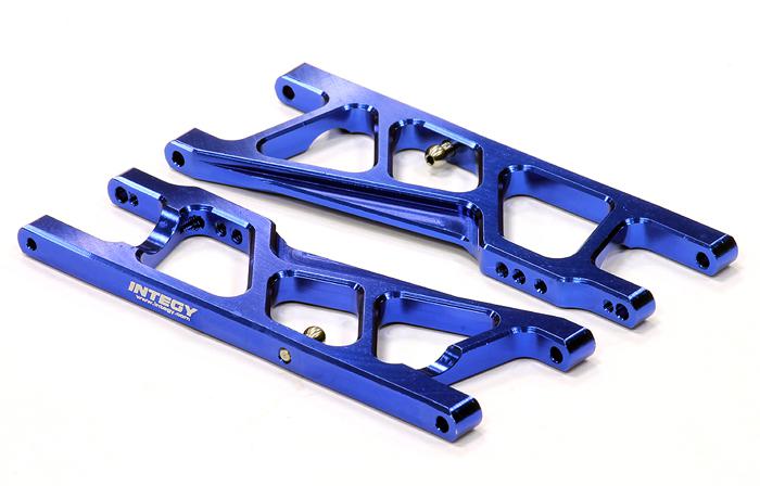 T7841BLUE Billet Machined Alloy Rear Suspension Arm for Associated 1/10 SC10 2WD - Image 1