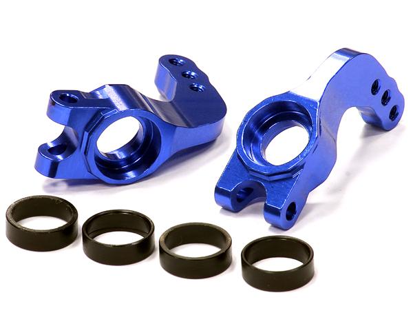 T7956BLUE Rear Hub Carriers for Traxxas 1/10 Electric Stampede 2WD & Slash 2WD 3752 - Image 1