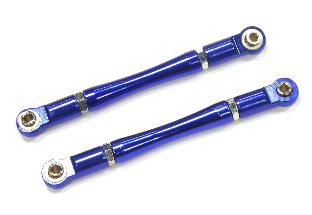 T7974BLUE T2 Rear Upper Linkages for 1/10 Stampede 2WD Rustler 2WD Bandit XL5 & VXL 3641A - Image 1
