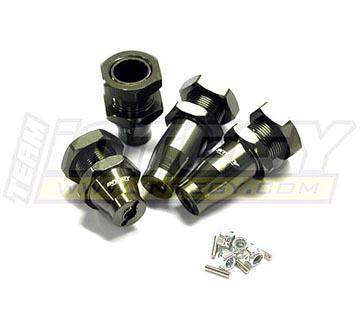 T7978GUN Extended Wheel Hub 23mm Hex for 1/10 Stampede 2WD, Rustler 2WD, Bandit 1654 3654 - Image 1