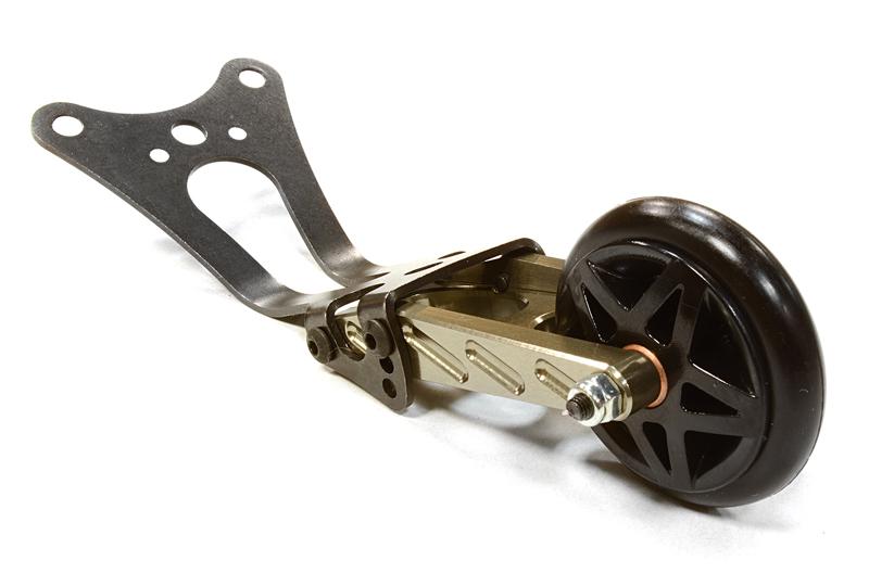 T8015GREY Machined Type III Wheelie Bar for Slash 2WD, Stampede 2WD & Rustler 2WD XL5 VXL - Image 1