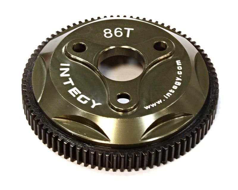 T8030GREY 86T Metal Spur Gear for 1/10 Electric Stampede 2WD Rustler 2WD Slash 2WD 4686 - Image 1