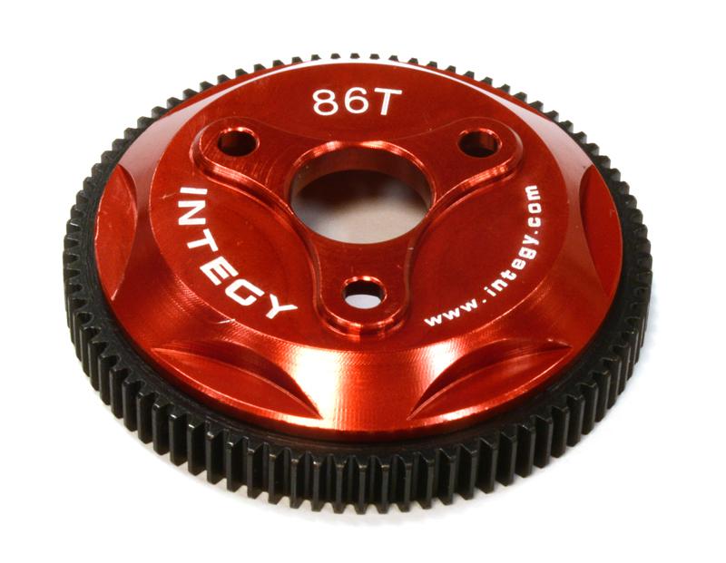 T8030RED 86T Metal Spur Gear for 1/10 Electric Stampede 2WD Rustler 2WD Slash 2WD 4686 - Image 1