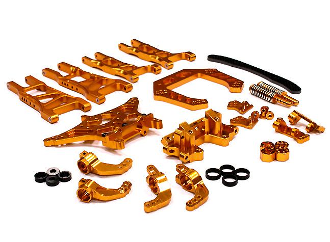 T8031ORANGE Evolution Conversion Set for Traxxas 1/10 Rustler 2WD XL5 & VXL - Image 1