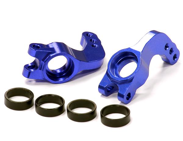 T8058BLUE V2 Rear Hub Carriers for Traxxas 1/10 Electric Rustler 2WD XL5 & Slash 2WD 3752 - Image 1